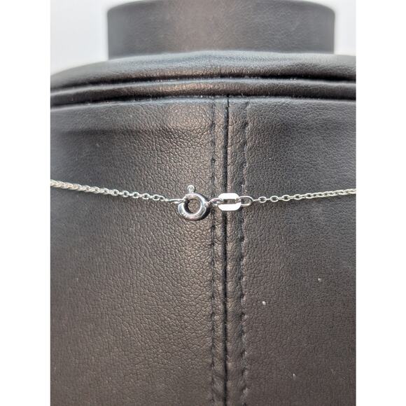 PAJ 925 Sterling Silver Large Open Heart Pendant 18" Necklace - Picture 4 of 7